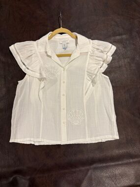 Calypso St. Barth White Label with Light Blue Logo